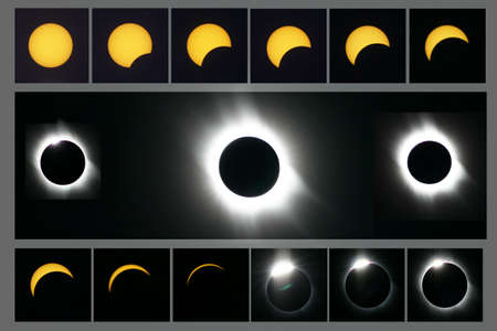Fases of Sun Eclips 2006 from Mt. Elbrus (Russia)