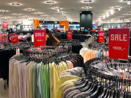 Sale in shop