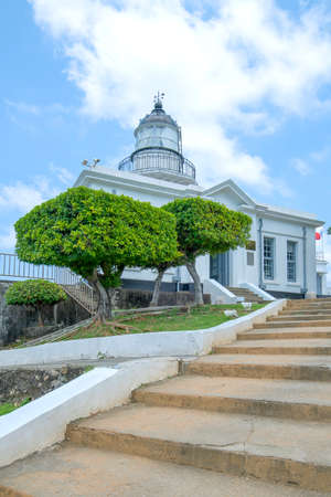 Kaohsiung Lighthouse, Cijin, Kaohsiung, Taiwanの写真素材