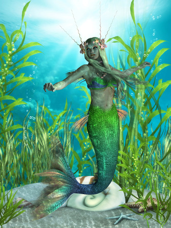 Mermaid Realms の写真素材