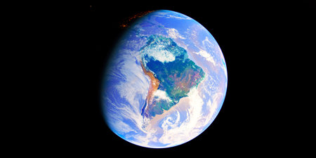 Earth South America - Earth is a rocky, terrestrial planet, the third from the Sun, and the only...