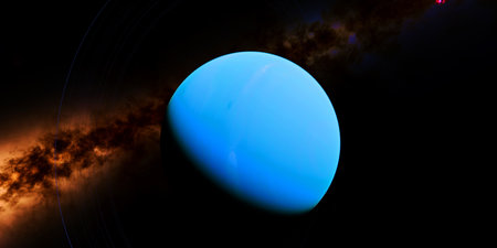 Uranus and Planetary Rings - Uranus has 13 planetary rings and is the seventh planet from the sun...