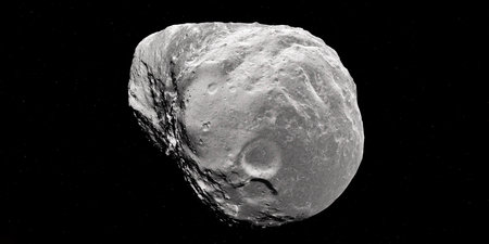Narvi Saturn Moon - Narvi, classified as an irregular moon of Saturn, is a member of the Norse group...