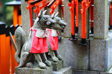 Japanese shrineの写真素材