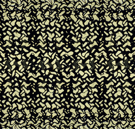 Unusual black and white spotted zigzags geometric texture, original pattern, background for design, printing, art, textiles, phone laptop coversの写真素材