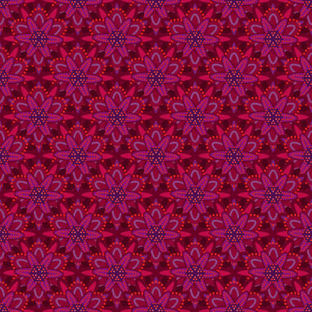 Bright pink and burgundy patternのイラスト素材