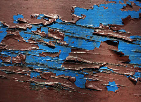 artificial texture from paint with blue and dark red colorsの写真素材