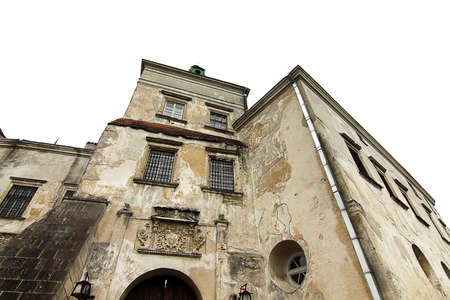 palace in town Olesk, Ukraine のeditorial素材