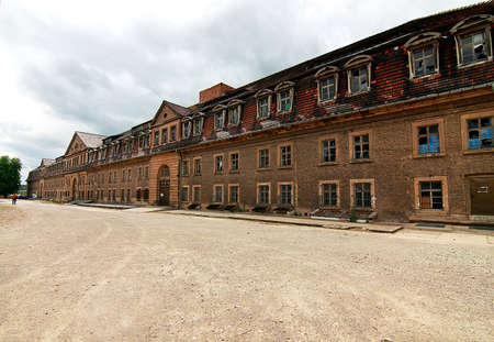 Citadel on Petersberg in Erfurt, Germanyのeditorial素材
