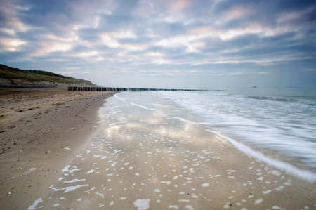 North sea coast, Vlissingen, Netherlands