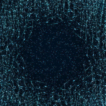 Vector abstract background with shiny glow effect