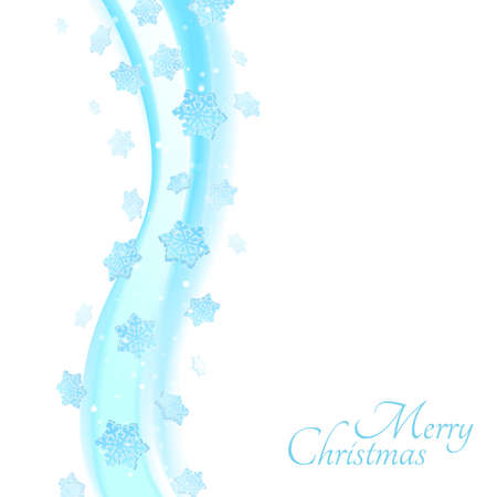 Abstract color wave design element. Christmas illustration.のイラスト素材