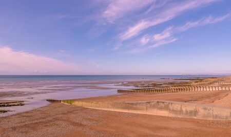 Shore of Hastings, East Sussex, UK.の写真素材