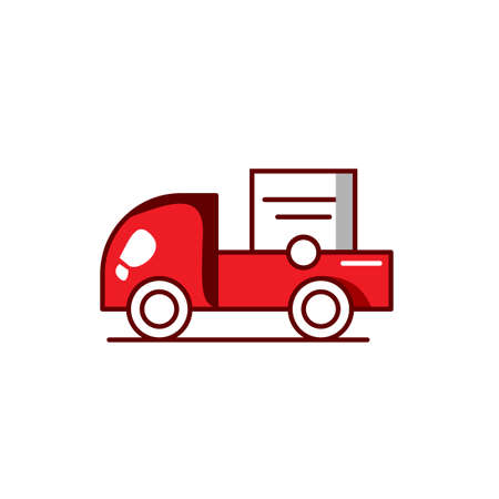 Clean Color Mail Icon Template Designのイラスト素材