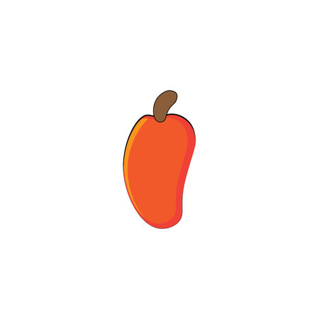 guava logo icon vector design templateのイラスト素材