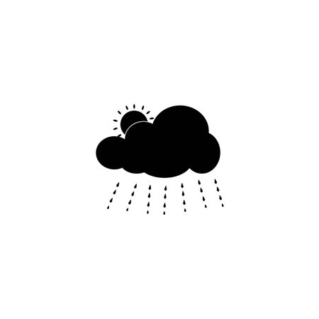 rain logo icon vector design templateのイラスト素材