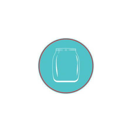 jar icon logo vector design templateのイラスト素材