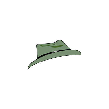hat icon logo vector design templateのイラスト素材