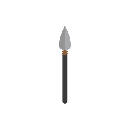spear icon logo vector design templateのイラスト素材