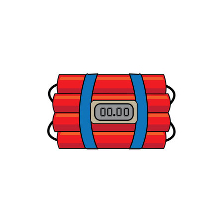 bomb icon logo vector design templateのイラスト素材