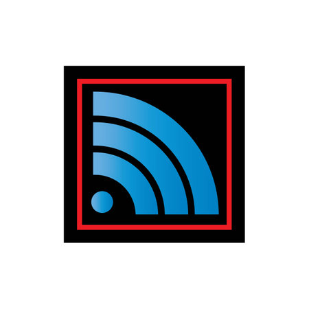 wireless Logo Template vector illustration