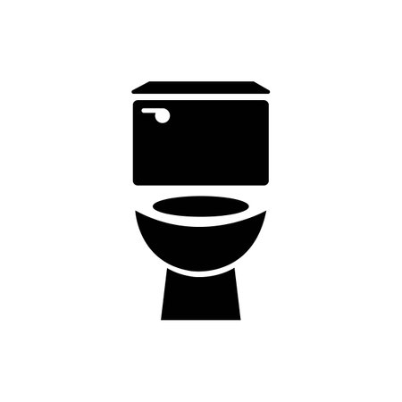 water closet icon logo vector design templateのイラスト素材