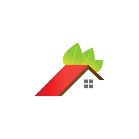 roof icon logo vector design templateのイラスト素材