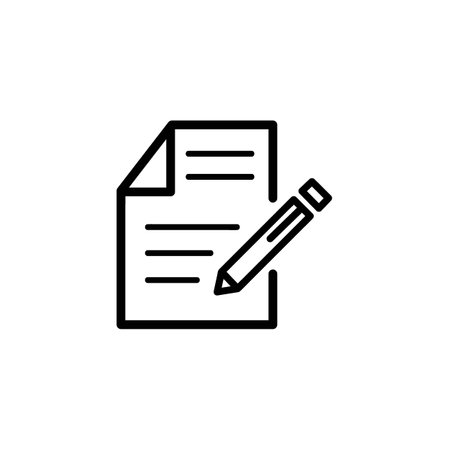 document icon logo vector design templateのイラスト素材