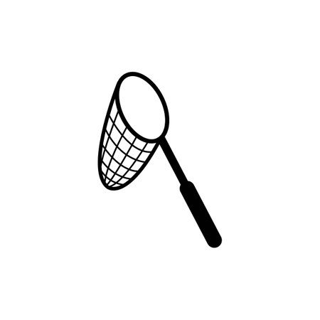 fishing nets icon logo vector design templateのイラスト素材