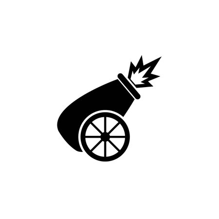 cannon logo vector design templateのイラスト素材