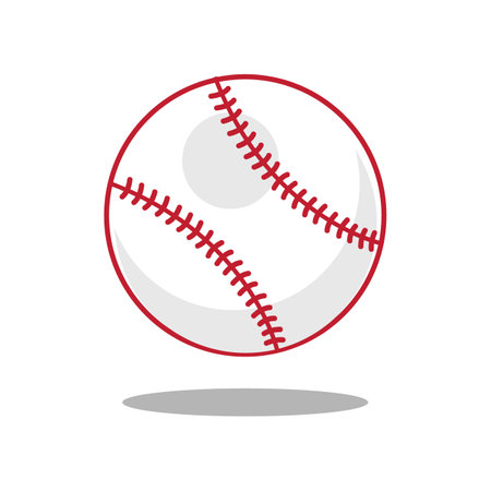 baseball icon logo vector design templateのイラスト素材