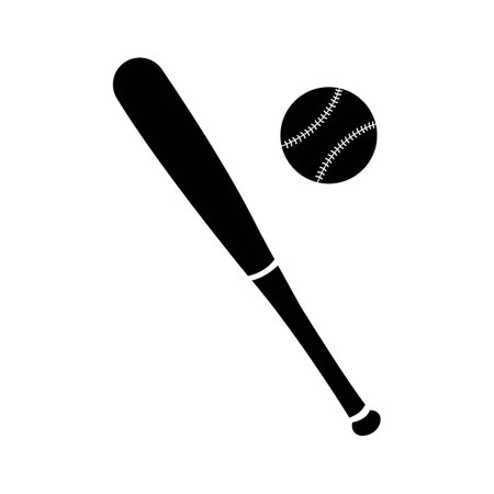 baseball icon logo vector design templateのイラスト素材