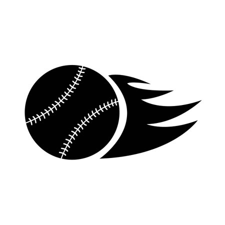 baseball icon logo vector design templateのイラスト素材