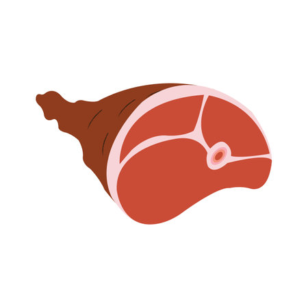 meat icon logo vector design templateのイラスト素材