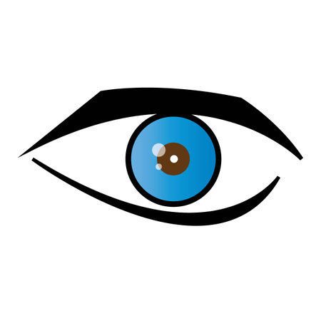 eye icon logo vector design templateのイラスト素材