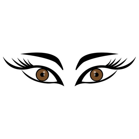 eye icon logo vector design templateのイラスト素材