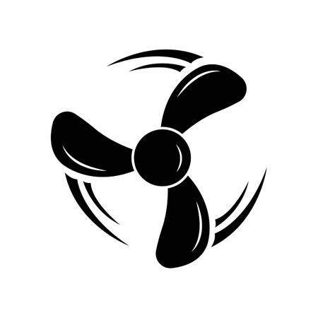 propeller icon logo vector design templateのイラスト素材