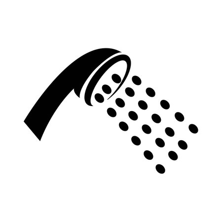 shower icon logo vector design templateのイラスト素材