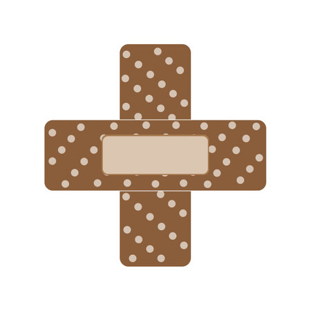 wound plaster icon logo vector design templateのイラスト素材