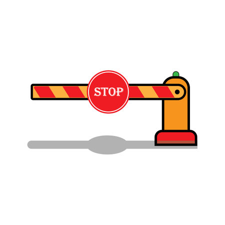 gate cross icon logo vector design templateのイラスト素材