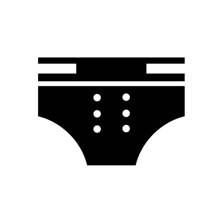 baby diapers icon logo vector design templateのイラスト素材