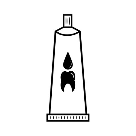 toothpaste icon logo vector design templateのイラスト素材