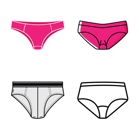 underpants icon logo vector design templateのイラスト素材