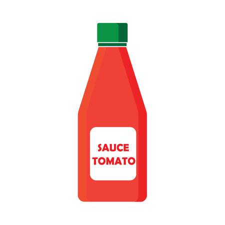 tomato sauce icon logo vector design templateのイラスト素材