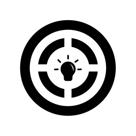 target accuracy icon logo vector design templateのイラスト素材