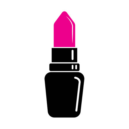 lipstick icon logo vector design templateのイラスト素材