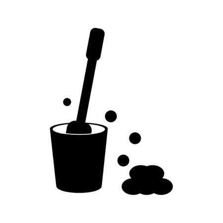 floor cleaner icon logo vector design templateのイラスト素材