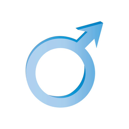 gender logo icon vector design templateのイラスト素材