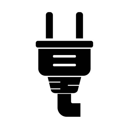 plug icon logo vector design templateのイラスト素材
