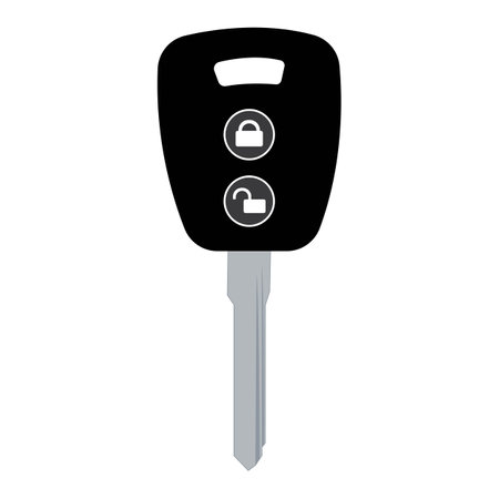 car key icon vector illustration designのイラスト素材